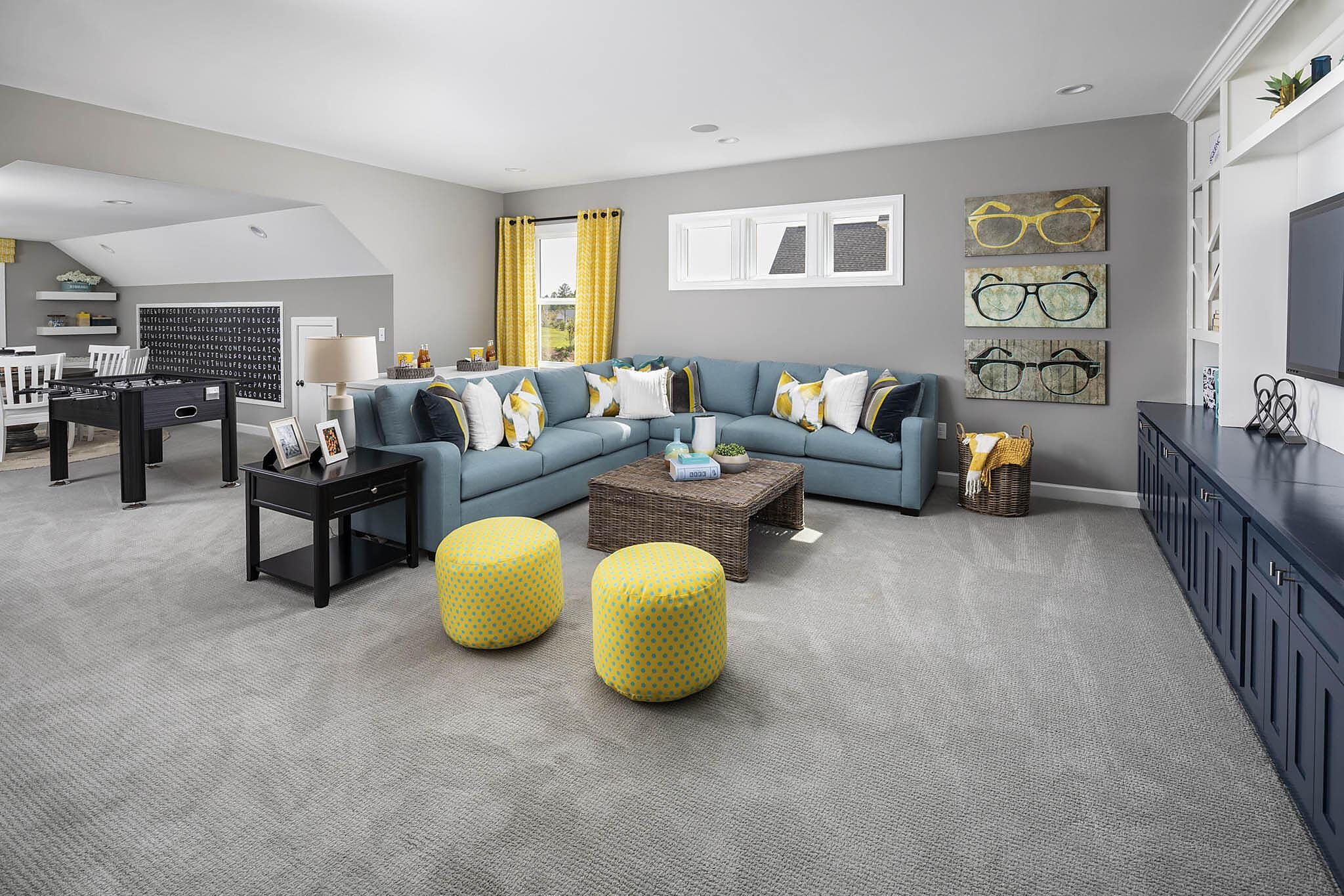 Extended Bonus Room with optional built-